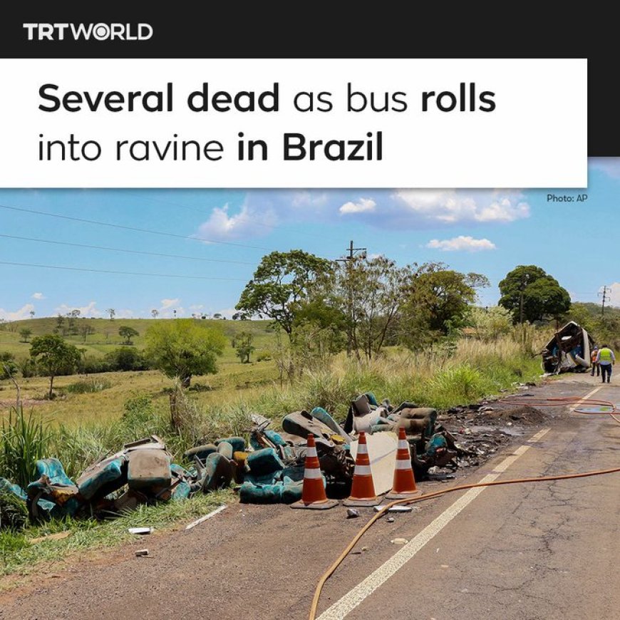 Meerdere doden bij busrit in ravijn in Brazilië