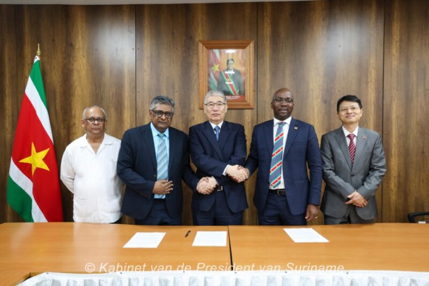 Suriname participeert met 13 procent aandelen in bauxiet deal met Chinalco