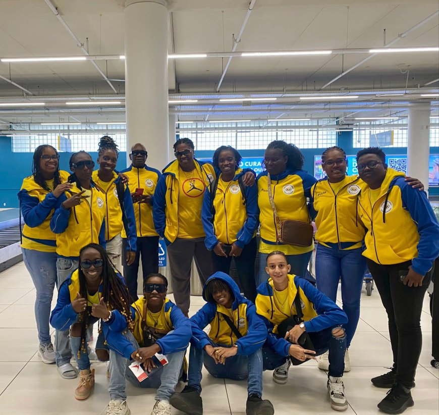 Yellow Birds afgereisd naar Sint Maarten voor basketbaltoernooi