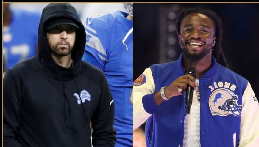 Eminem sluit zich aan bij Shaboozey na Detroit Lions’ ‘Thanksgiving halftime show’