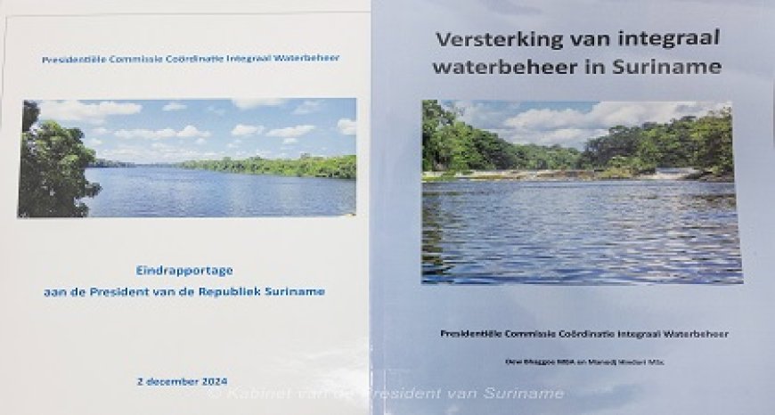 Wetgeving en een autoriteit nodig voor integraal waterbeheer