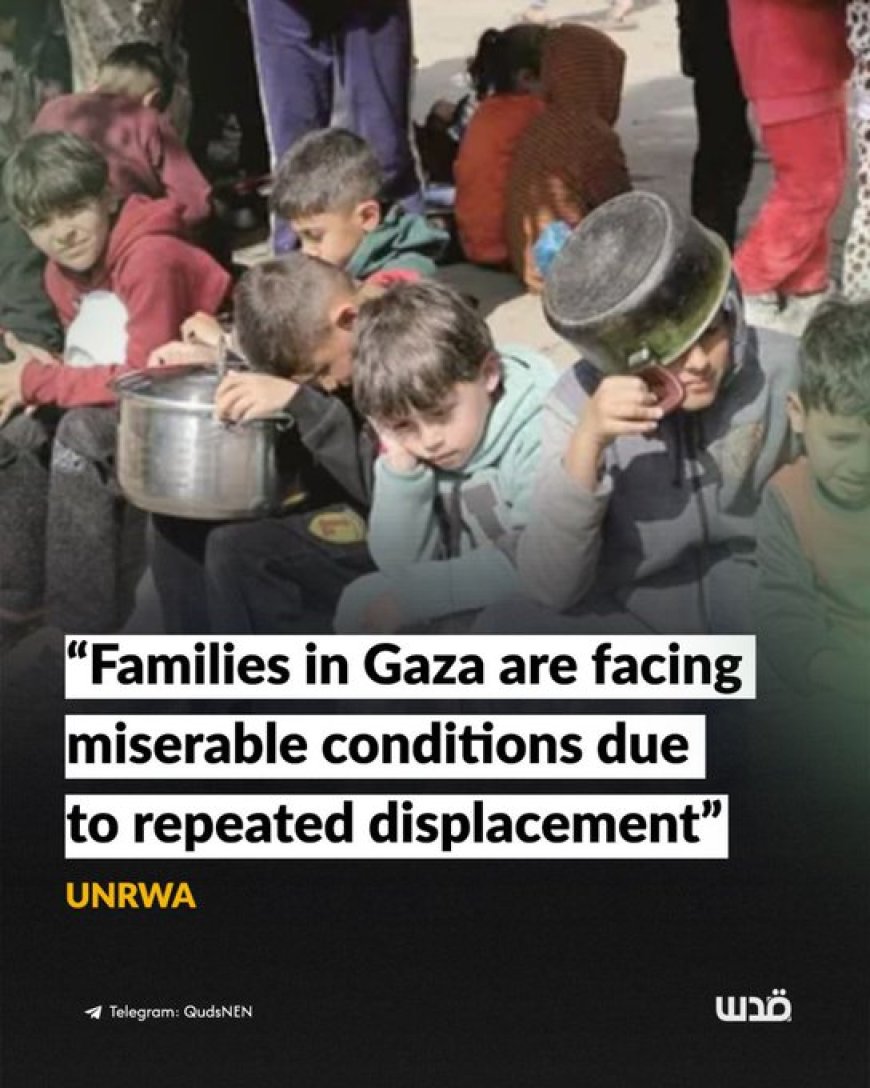 UNRWA verklaarde in een bericht op X: “In Deir Al-Balah en in heel Gaza worden families nog s