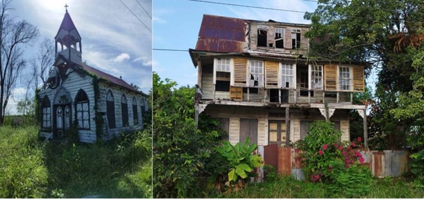 CMZ luidt alarmbel: monumentale gebouwen Coronie en Nickerie in gevaar!