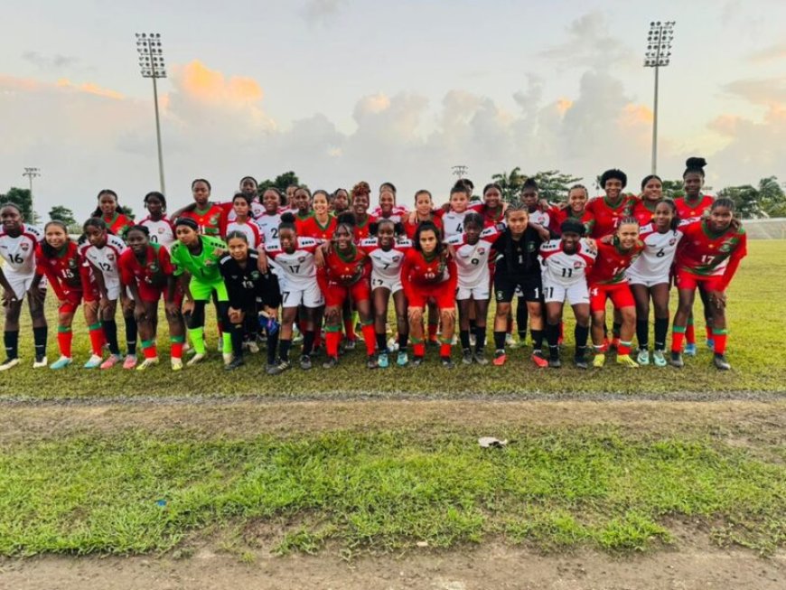 Surinaamse voetbalsters ook langs Saint Vincent en de Grenadines