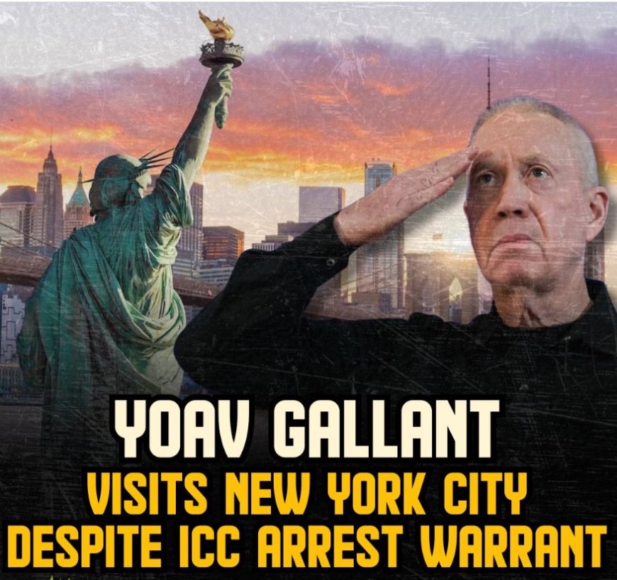 Yoav Gallant bezoekt New York City ondanks arrestatiebevel ICC