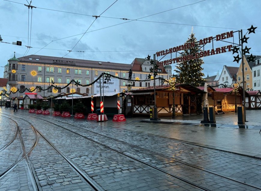 Mogelijke aanslag op kerstmarkt in Duitse Augsburg verijdeld