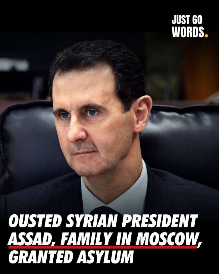 Verdreven Assad Zoekt Asiel in Rusland na Verovering van Damascus**