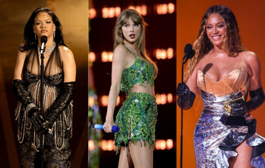 Taylor Swift, Rihanna en Beyoncé behoren tot Forbes’ 100 machtigste vrouwen van 2024