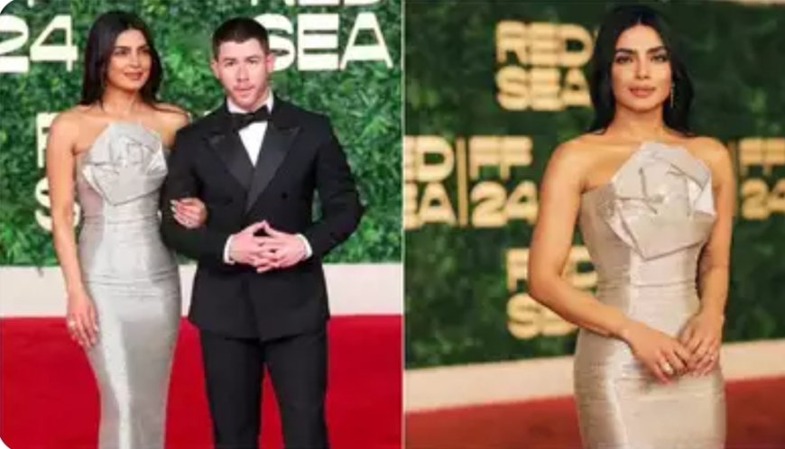 Priyanka Chopra schittert op Red Sea International Film Festival 2024 met Nick Jonas