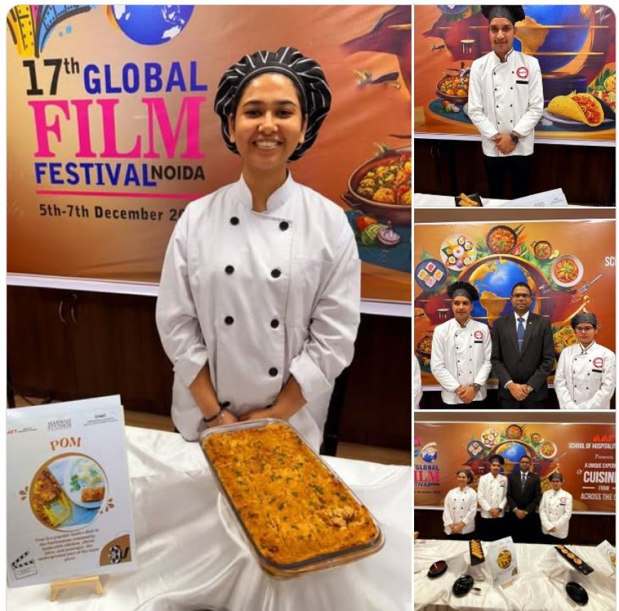 Surinaamse Pom en Loempia Op Global Film Festival Noida**