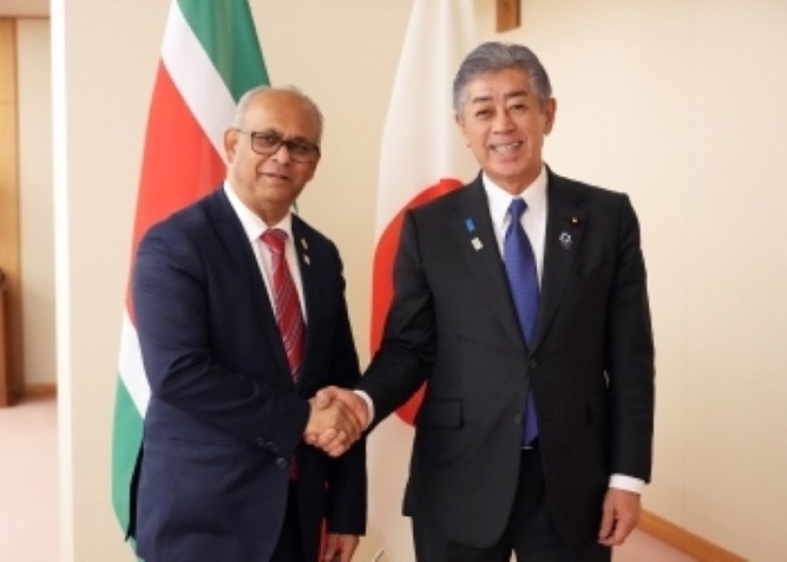 Minister Ramdin woont in Japan 8e Japan-CARICOM Ministeriële Conferentie bij