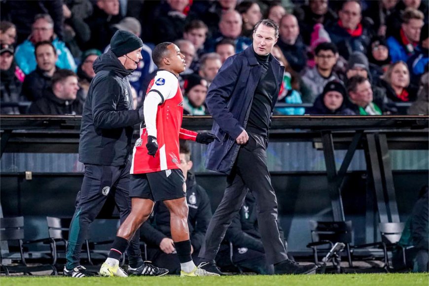 Uitgevallen Igor Paixão stelt fans van Feyenoord gerust