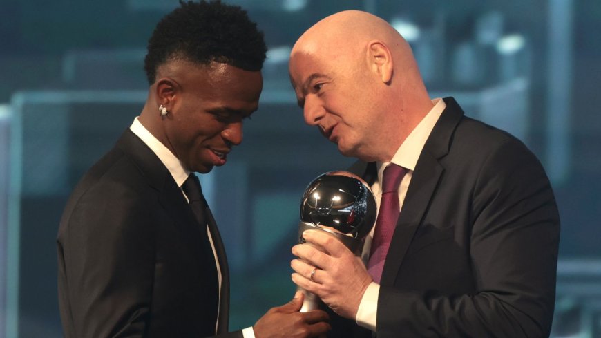 Vinícius Júnior wél verkozen tot The Best FIFA Men’s Player 2024