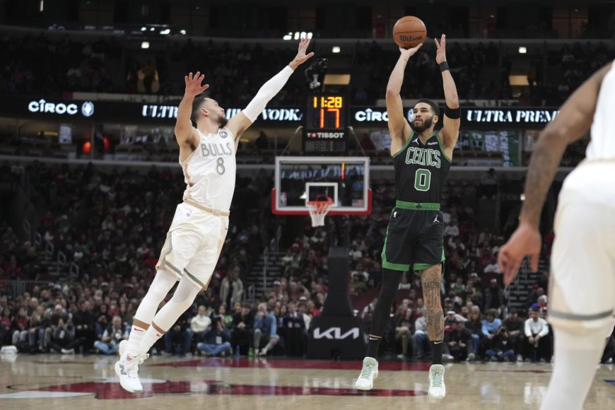 Tatum laat triple-double met 43-punten zien