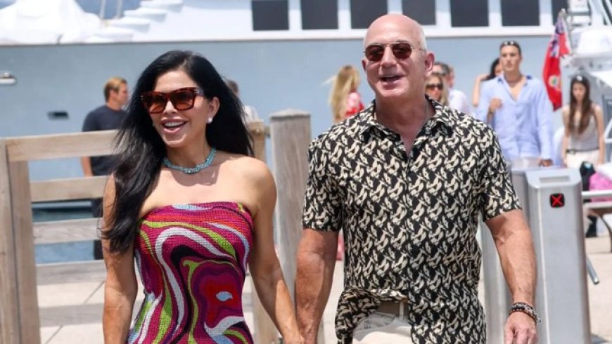 Amazon-oprichter Jeff Bezos trouwt met Lauren Sanchez in een ceremonie van $ 600 miljoen