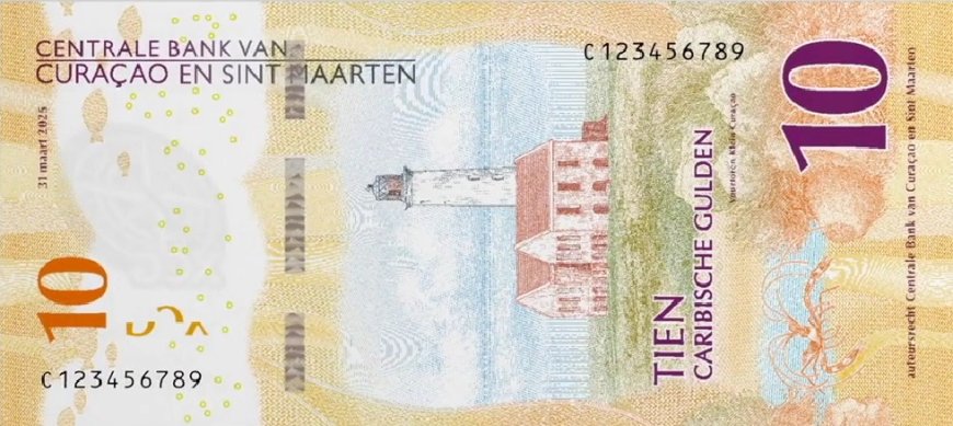 Nieuwe Caribische Gulden: een ode aan de onderwaterwereld (10g)