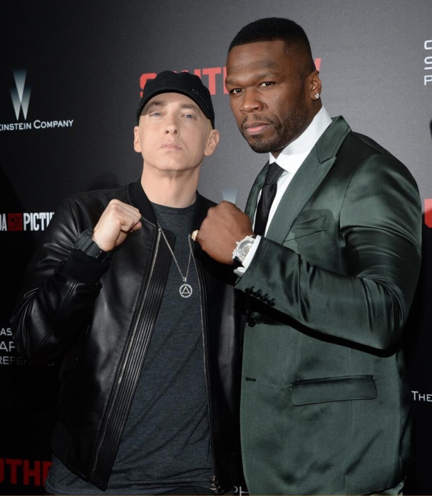 Eminem onthult wat er moet gebeuren om een ​​gezamenlijk album met 50 Cent uit te brengen