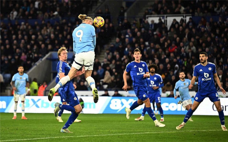 Man City haalt bij Leicester eerste uitzege in twee maanden