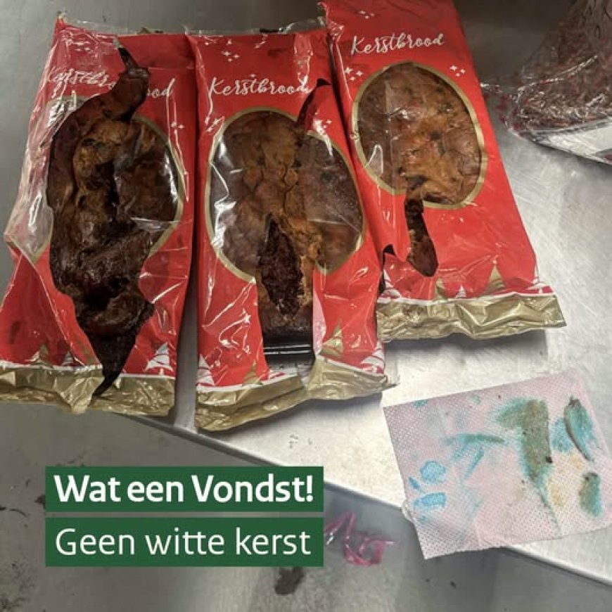 Douane onderschept kerstbroden uit Suriname gevuld met cocaïne