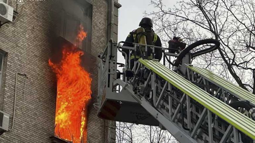 Doden in Kiev door droneaanval tijdens jaarwisseling