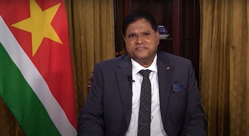 President Santokhi’s nieuwjaarswens: “Specifieke problemen van de samenleving aanpakken in 20