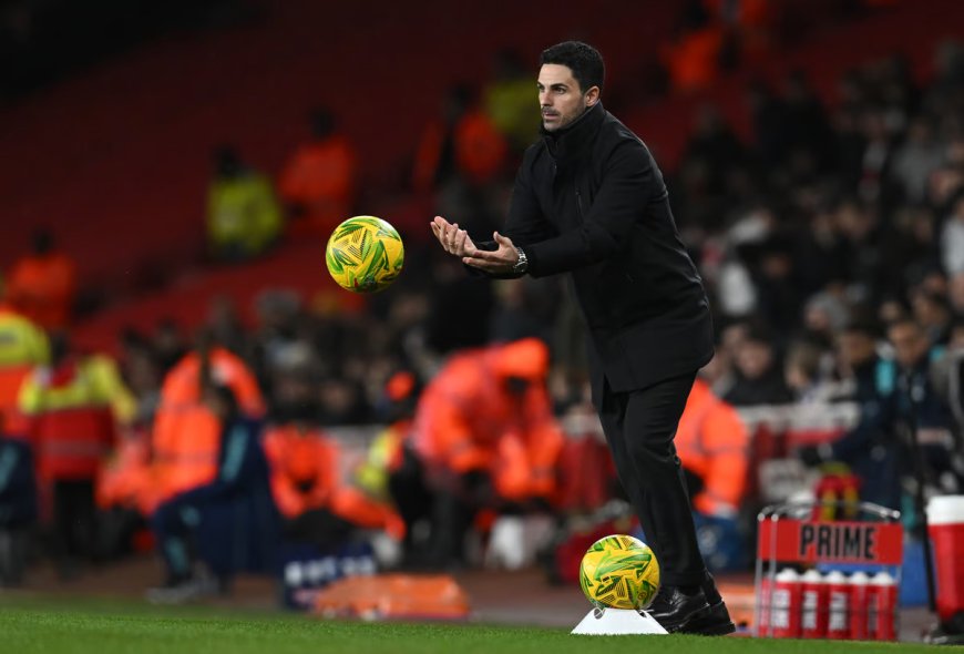 Arsenal-coach Arteta wijt bekernederlaag aan bal