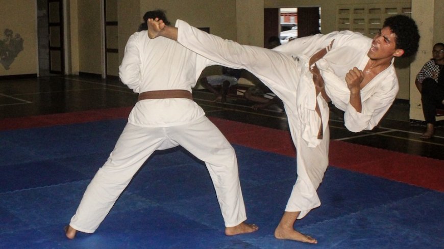 Karateka James Middellijn behaalt 1ste dan