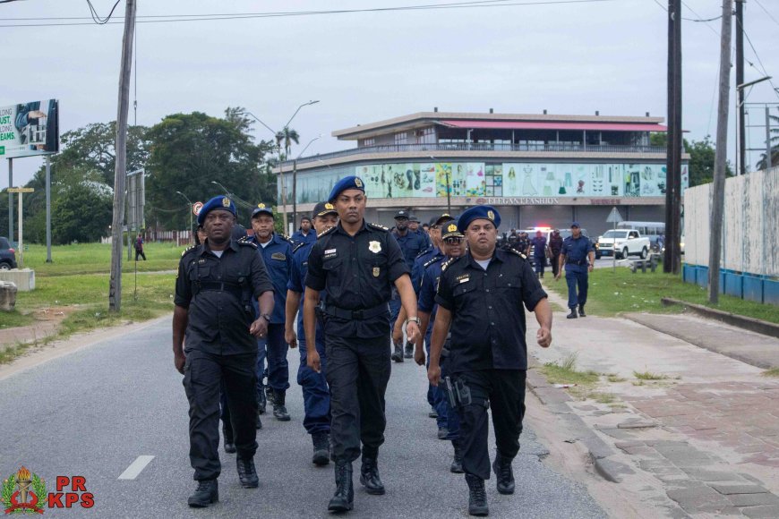 Paraatheid interventie-eenheden Korps Politie Suriname