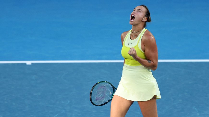 Sabalenka begint Australian Open-titelverdediging met comfortabele overwinning