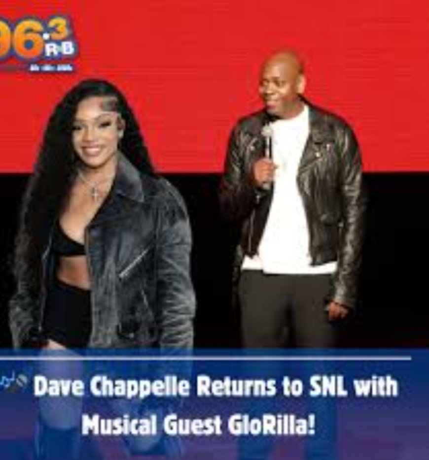 Glorilla start nieuw ‘Saturday Night Live’-jaar met Dave Chapelle 