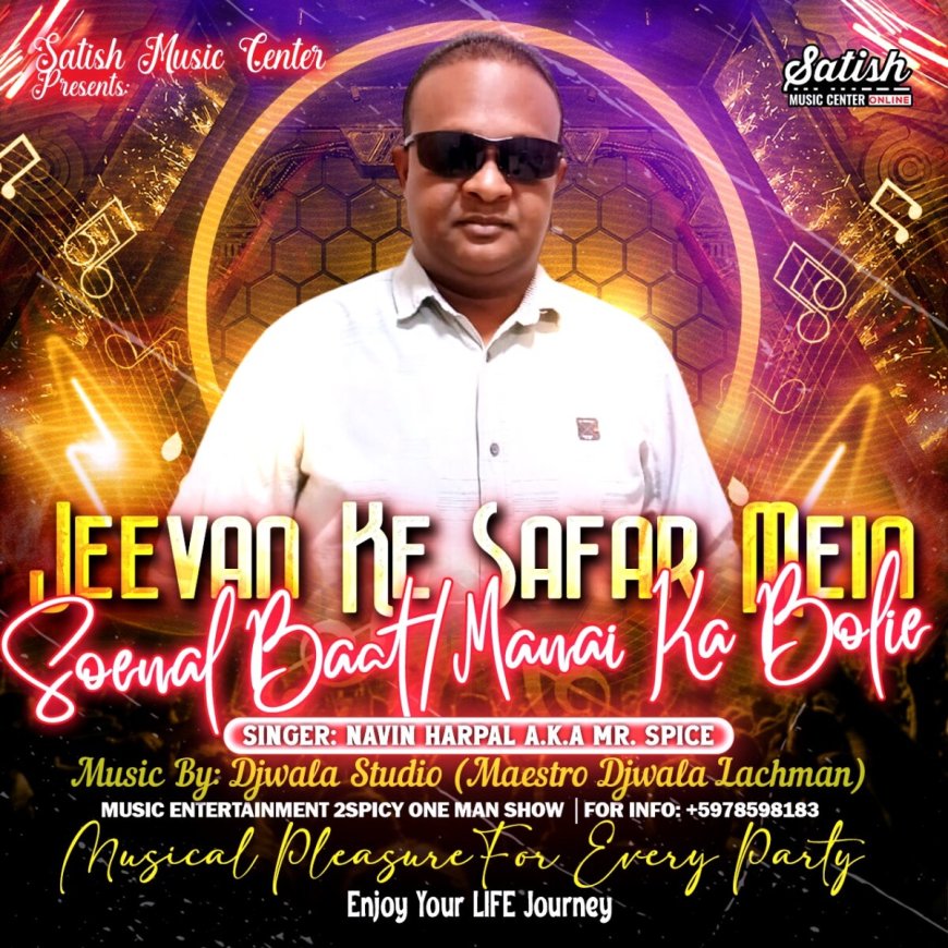 Zanger Navin Harpal brengt 3e solo cd album uit: ‘Jeevan ke safar mein’