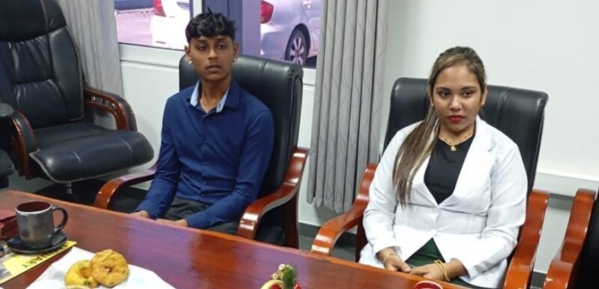 Prasant Jaglall en Shantusha Prashad door opschuiving in Jeugdraad Suriname