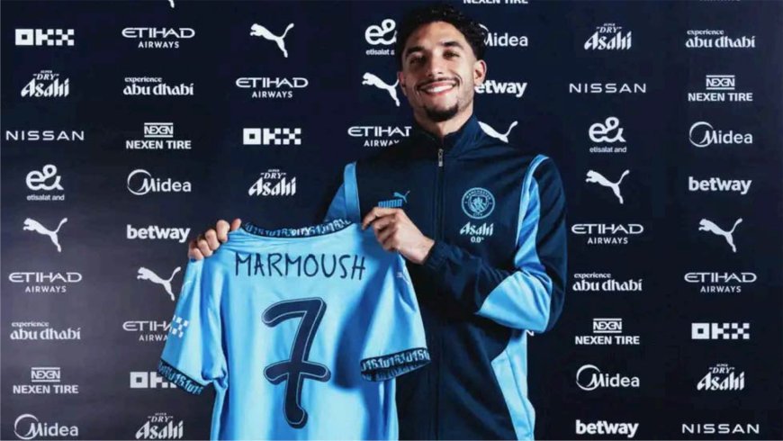 Manchester City presenteert Omar Marmoush