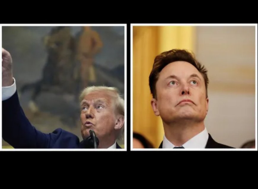 Eerste ruzie tussen Elon Musk en Donald Trump