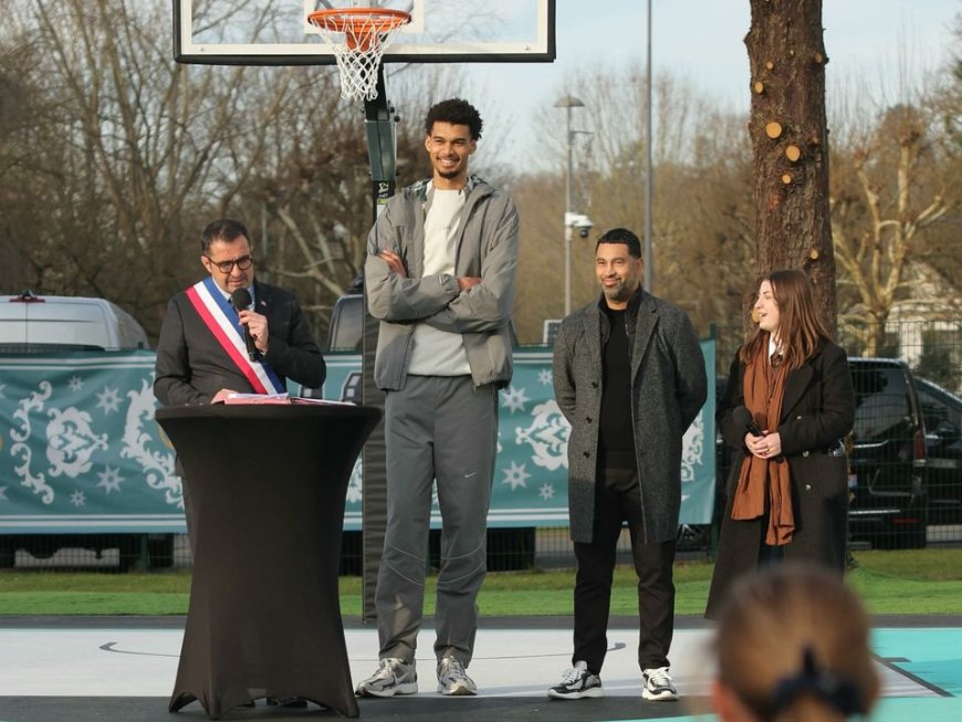 NBA strijkt neer in Parijs, waar alles even draait om Wembanyama