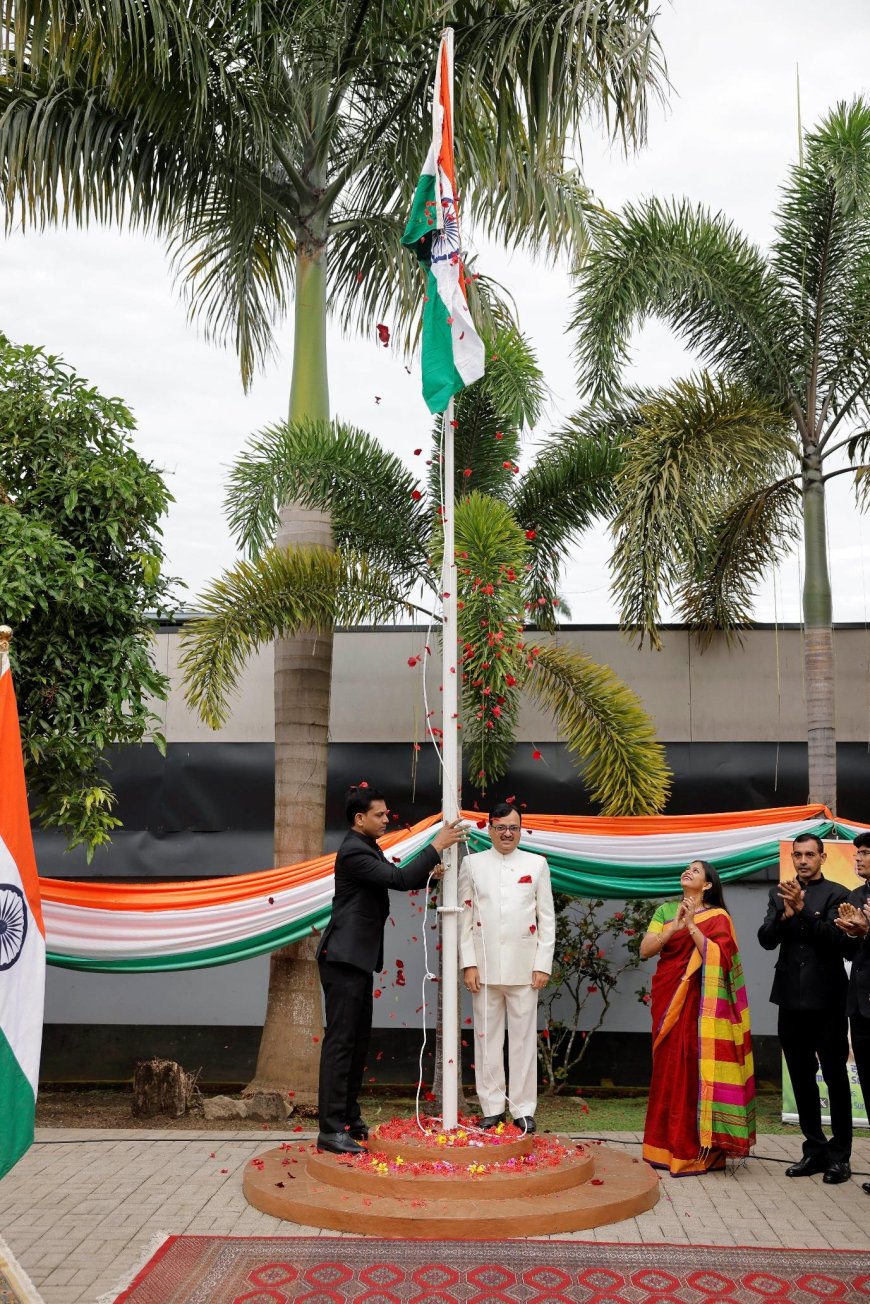 Viering 76ste Republic day op Indiase ambassade